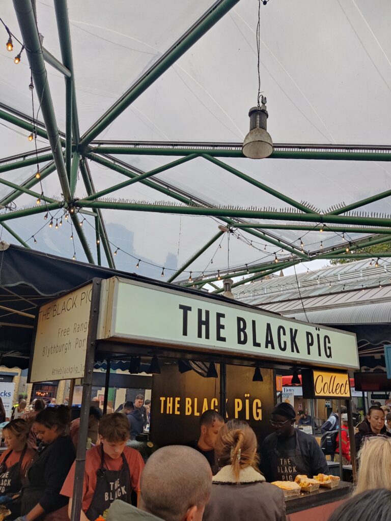 Puesto The Black Pig en Borough Market