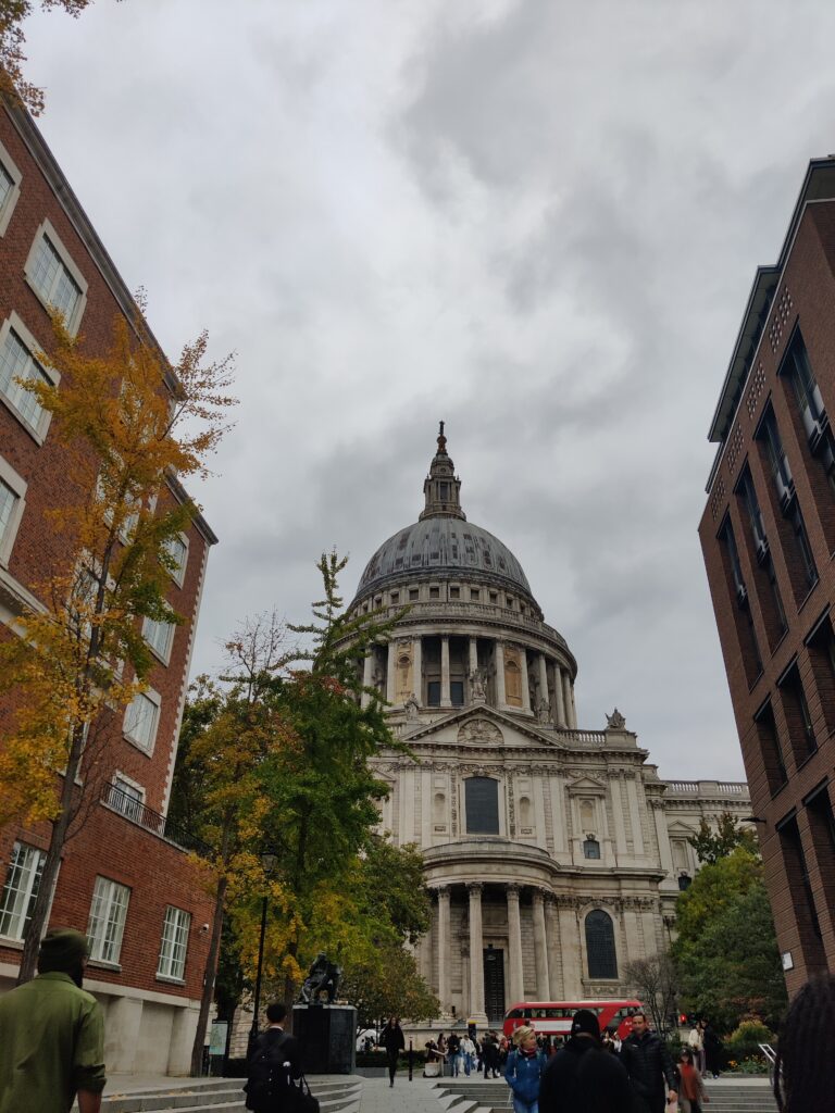 St Paul's Cathedral en la City de Londres.