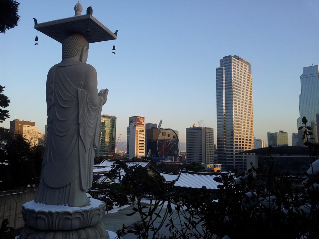 korea, temple, bongeunsa, meditation, blue meditation, bongeunsa, bongeunsa, bongeunsa, bongeunsa, bongeunsa