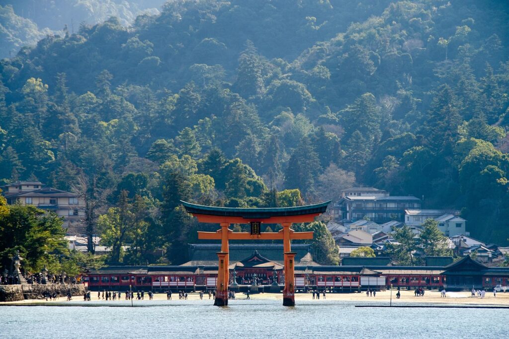 o-torii gate, itsukushima shrine, shrine, miyajima, torii, japan, japanese, landmark, famous, culture, tourism, architecture, traditional, historic, sightseeing, shinto, shintoism, religion, historical, destination, attraction, blue culture, itsukushima shrine, miyajima, miyajima, miyajima, miyajima, miyajima, torii