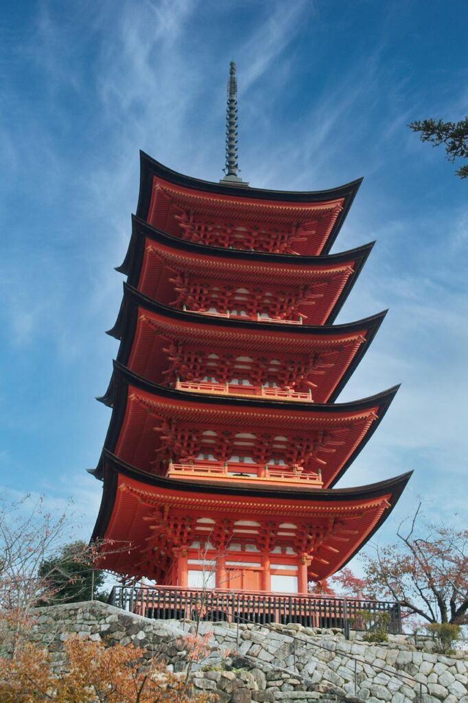 five story pagoda, hiroshima, temple, japan, miyajima, architecture, religion, landmark, building, hiroshima, hiroshima, hiroshima, hiroshima, hiroshima, japan, miyajima, miyajima, miyajima