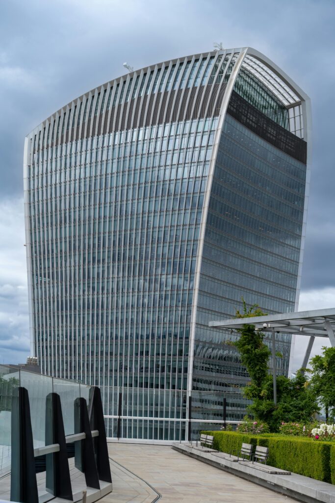The Sky Garden Walkie Talkie Skyscraper in London